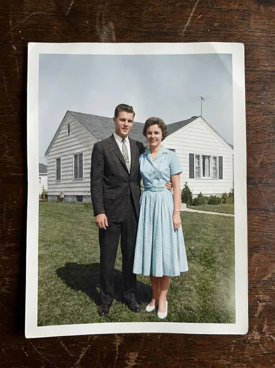 Photo Restore example output