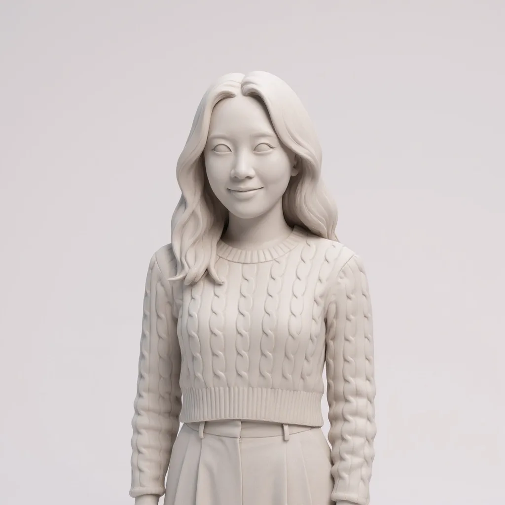 Clay Render example output