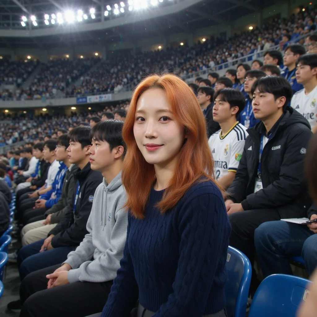 Stadium Crowd example output